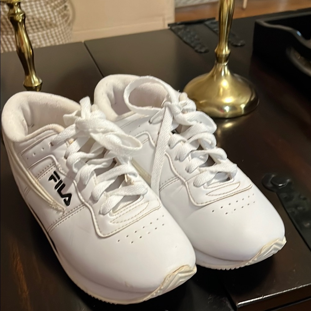 Fila Kids White Sneakers